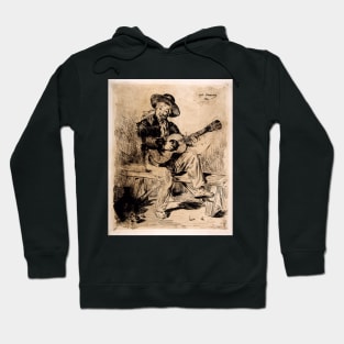 Spanish Singer (Le Guitarrero) by Édouard Manet Hoodie